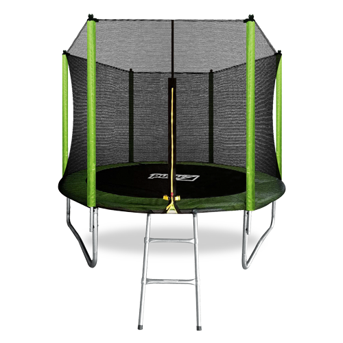 Батут Arland 8FT с внешней страховочной сеткой и лестницей фото