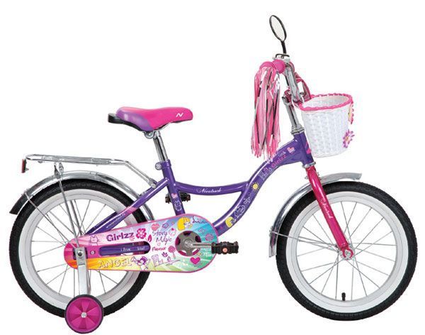 Детский велосипед от 5 до 9 лет Novatrack Little Girlzz 20 (2019) фото