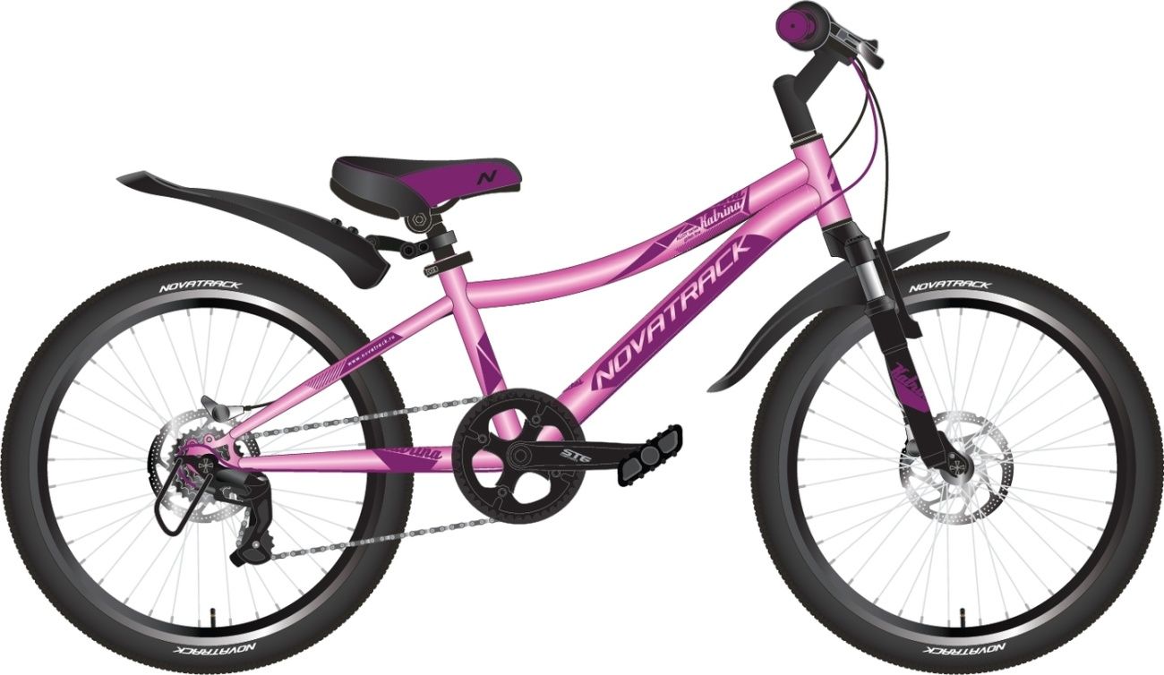 Детский велосипед от 5 до 9 лет Novatrack Katrina 20 (2021) фото