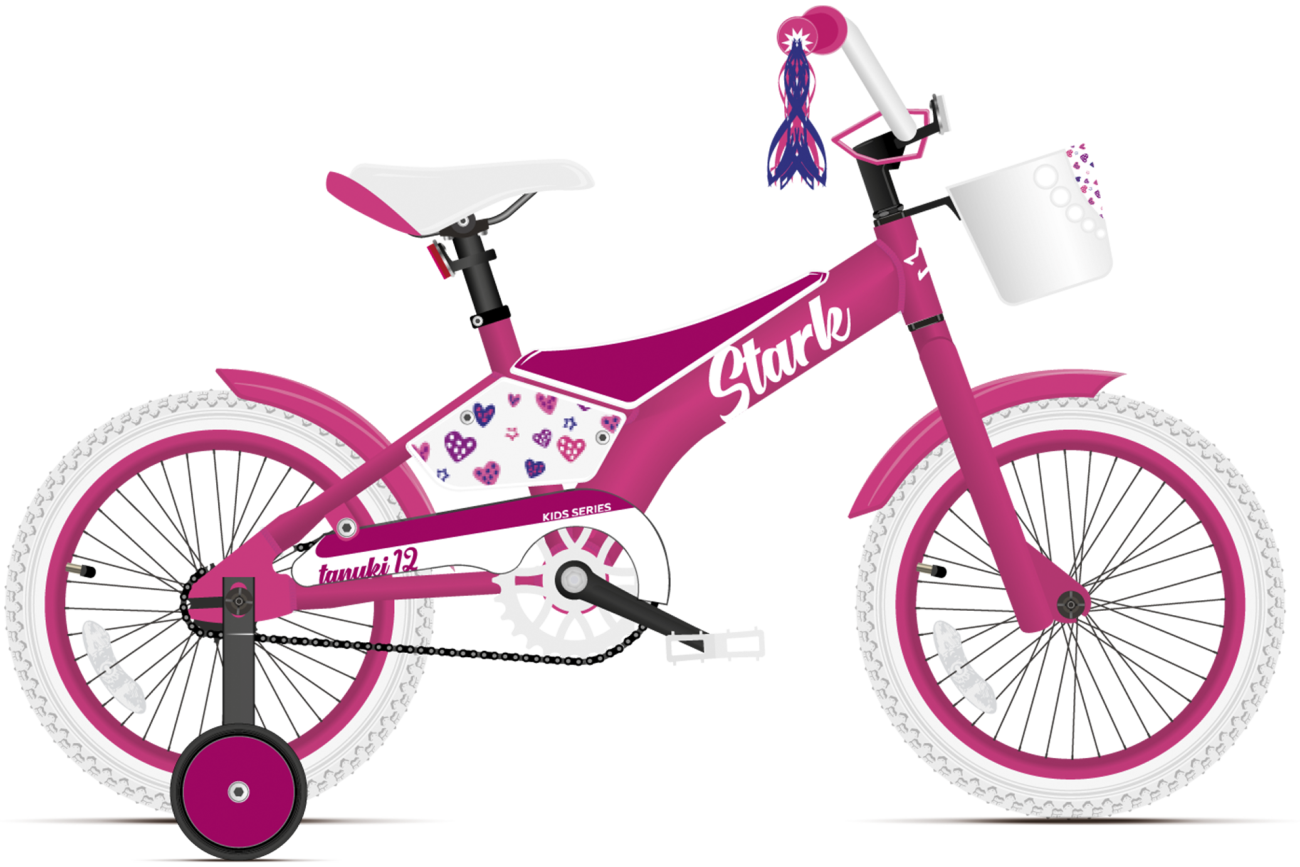 Детский велосипед от 1,5 до 3 лет Stark Tanuki 12 Girl (2021) фото