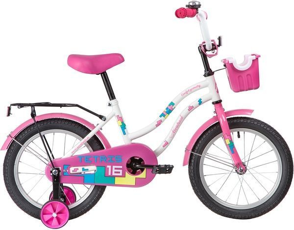 Детский велосипед от 3 до 5 лет Novatrack Tetris 16 (2020) фото