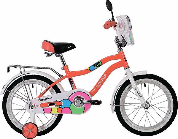 Детский велосипед от 3 до 5 лет Novatrack Candy 16 (2019) фото