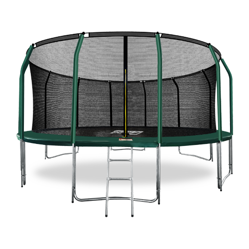Батут премиум Arland 16FT с внутренней страховочной сеткой и лестницей фото