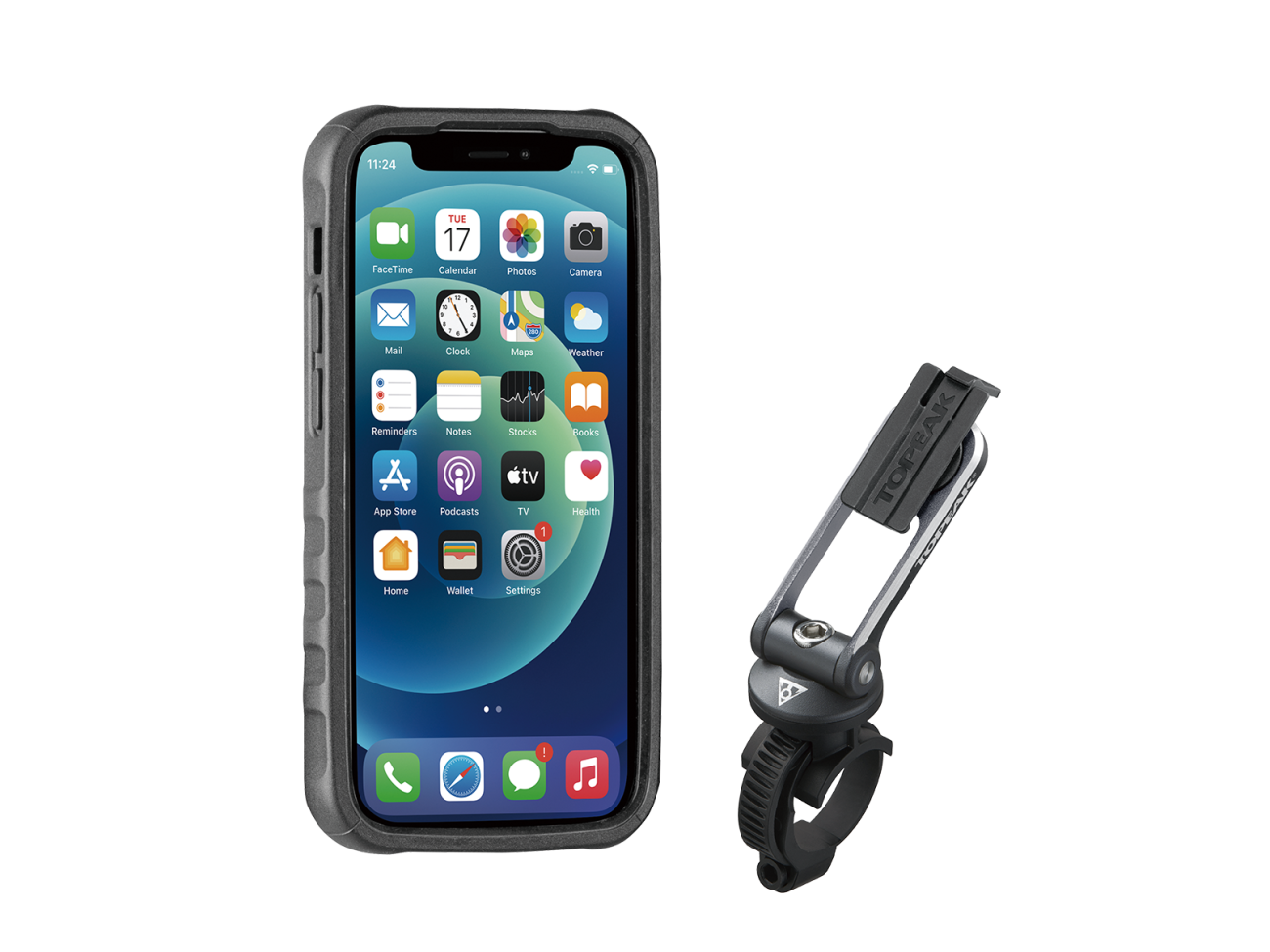 Чехол для Iphone Topeak Ridecase 12 MINI с креплением фото