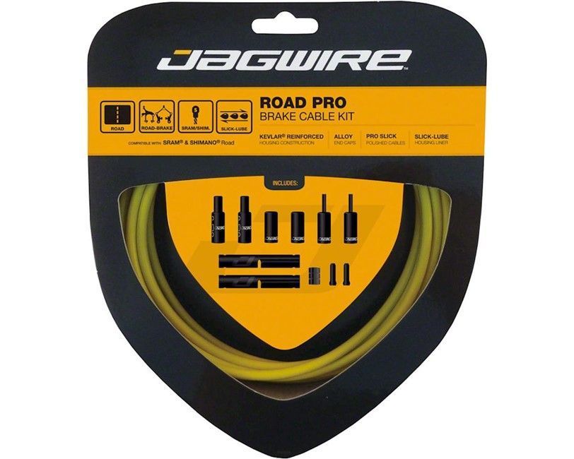 Набор тросов и оплеток тормоза Jagwire Road Pro фото
