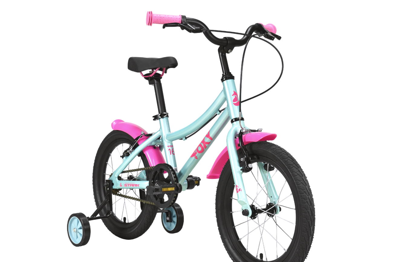 Детский велосипед от 3 до 5 лет Stark Foxy Girl 16 (2024) фото